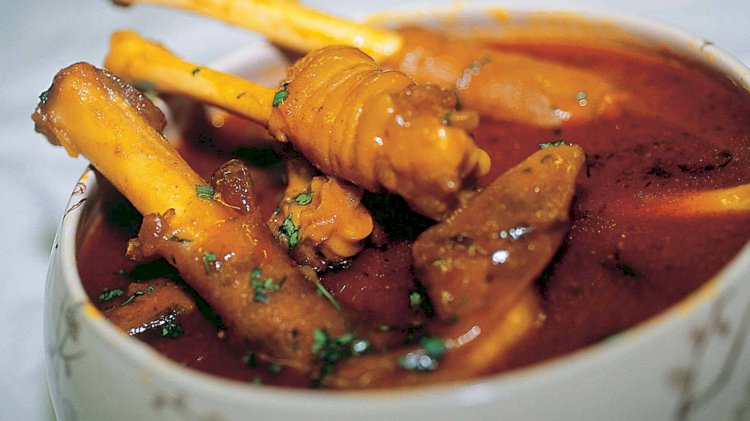 Mutton Paya Soup Recipe