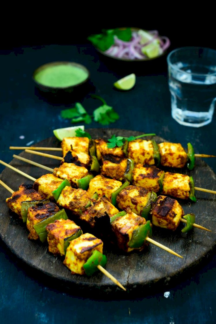Keto Paneer Tikka Recipe