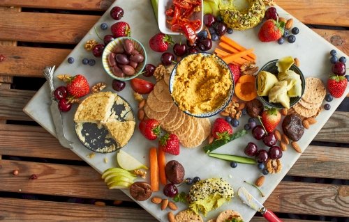 Colourful Vegan Platter Recipe