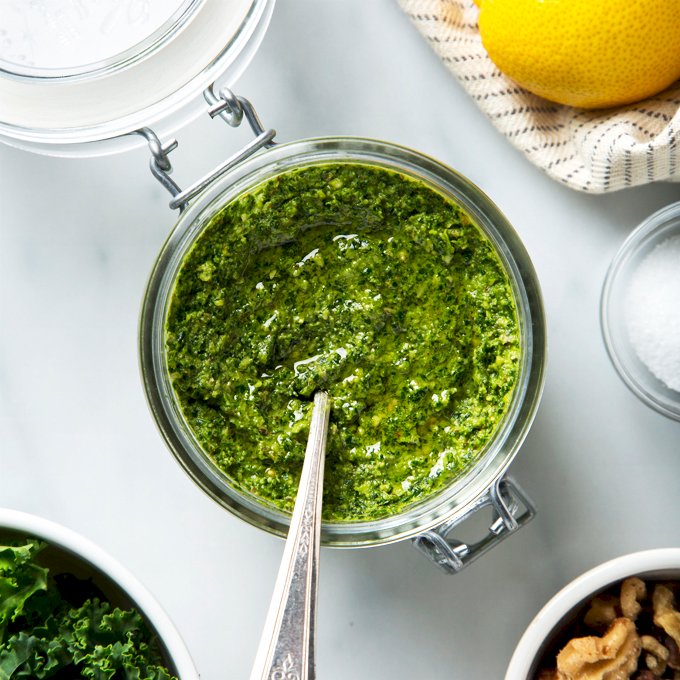 Vegan Kale Pesto Recipe