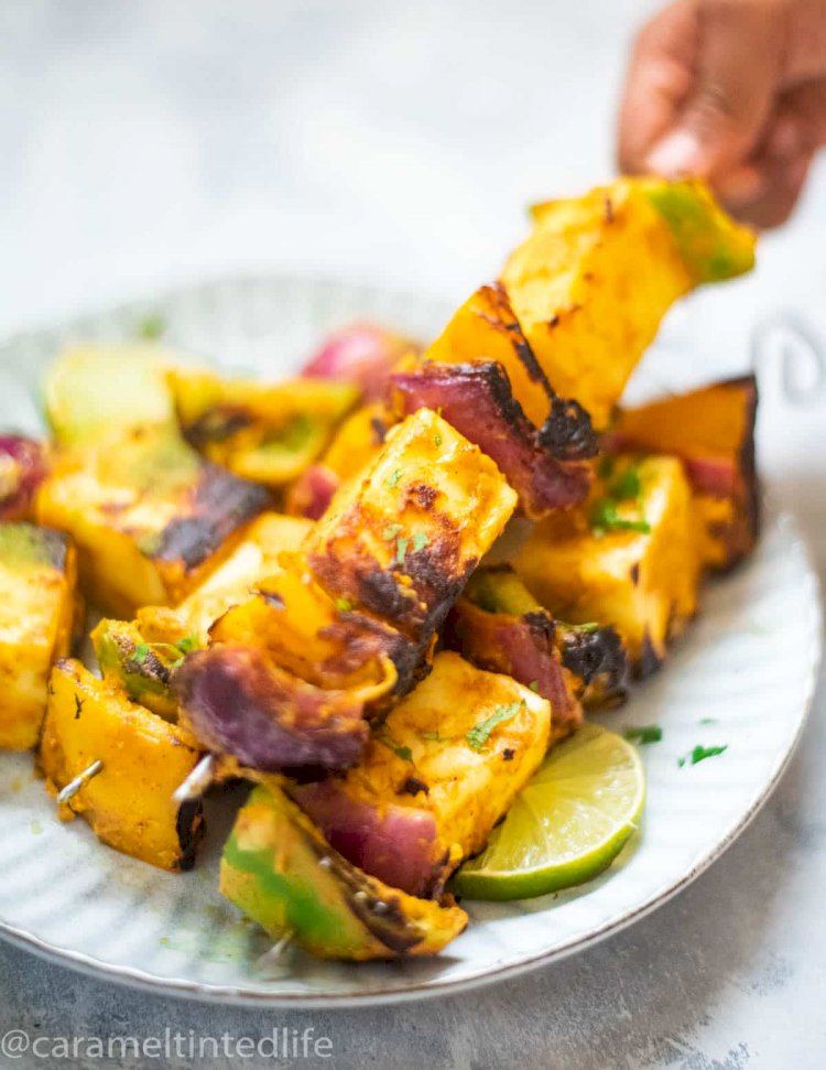 Keto Paneer Tikka Recipe
