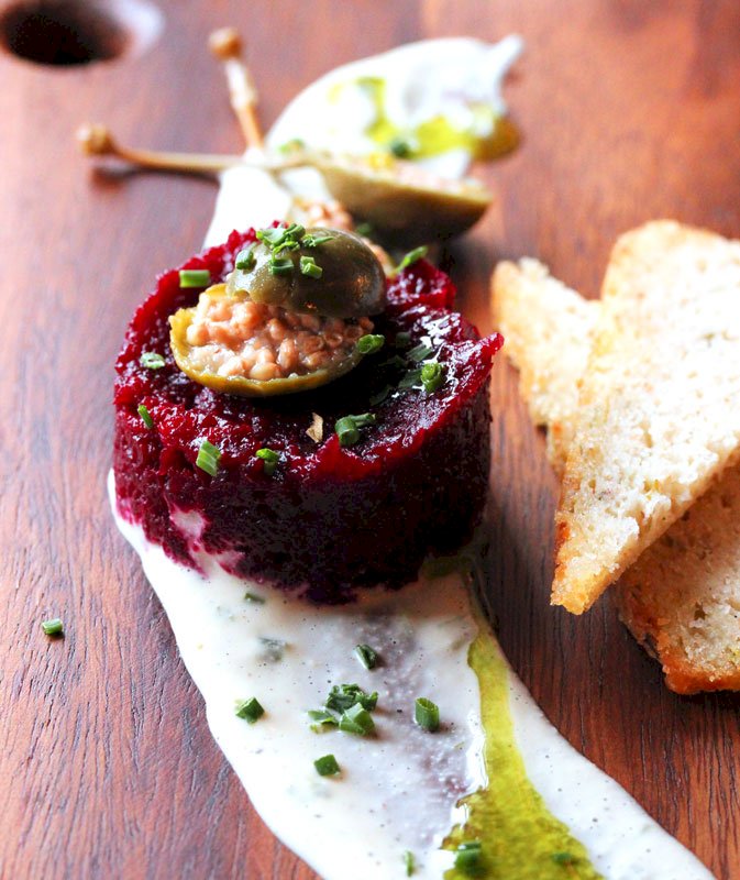 Gluten Free Beetroot Tartare Recipe