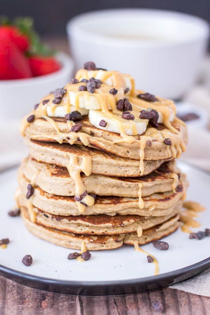 Oatmeal Cinnamon Pancake with Eggs Recipe