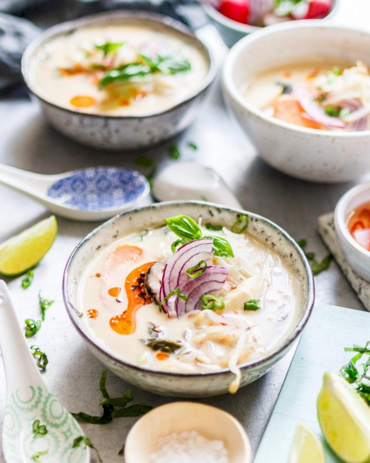 Coconut Peanut Soup Recipe