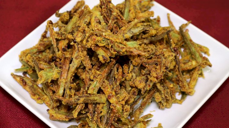 Kurkuri Bhindi Recipe