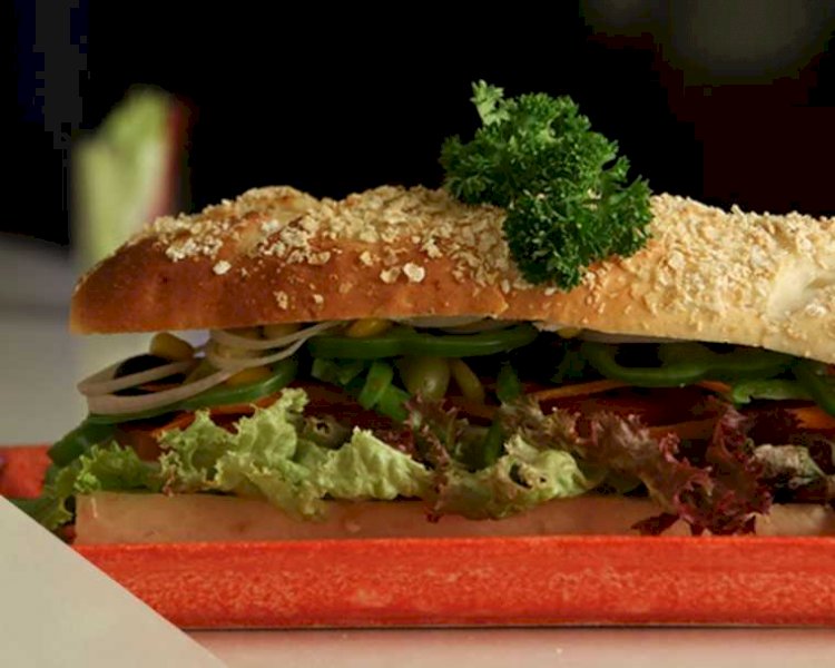 Garden Fresh Oats Sandwich Recipe