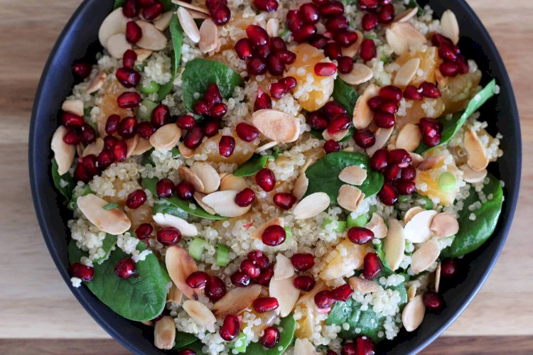Mandarin Quinoa Salad Recipe