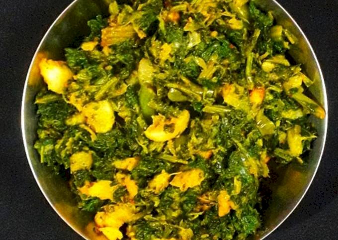 Mooli aur Mooli ke Patto ki Sabzi Recipe