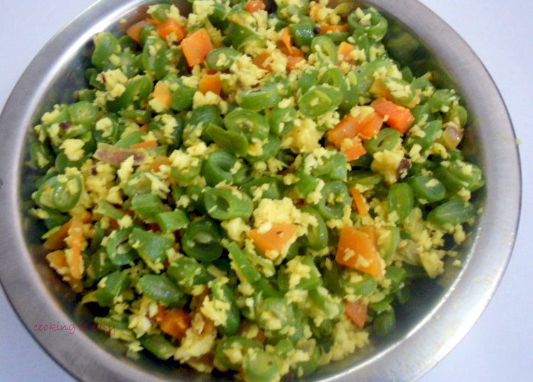 Carrot Beans Stir Fry Recipe