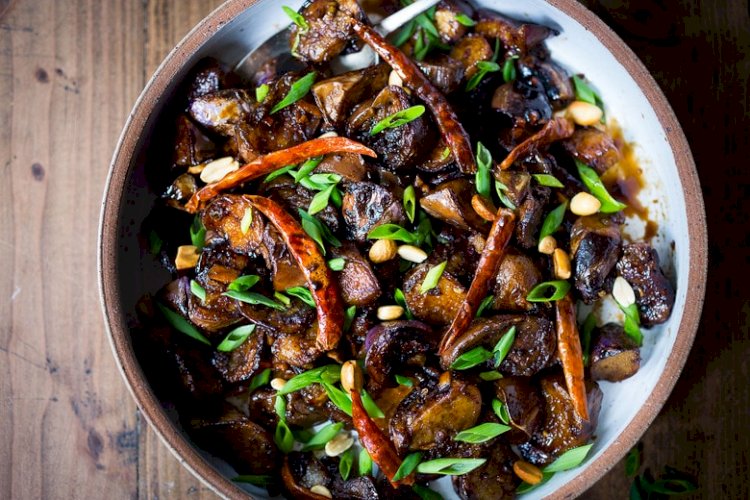 Stir-fried Brinjal Recipe