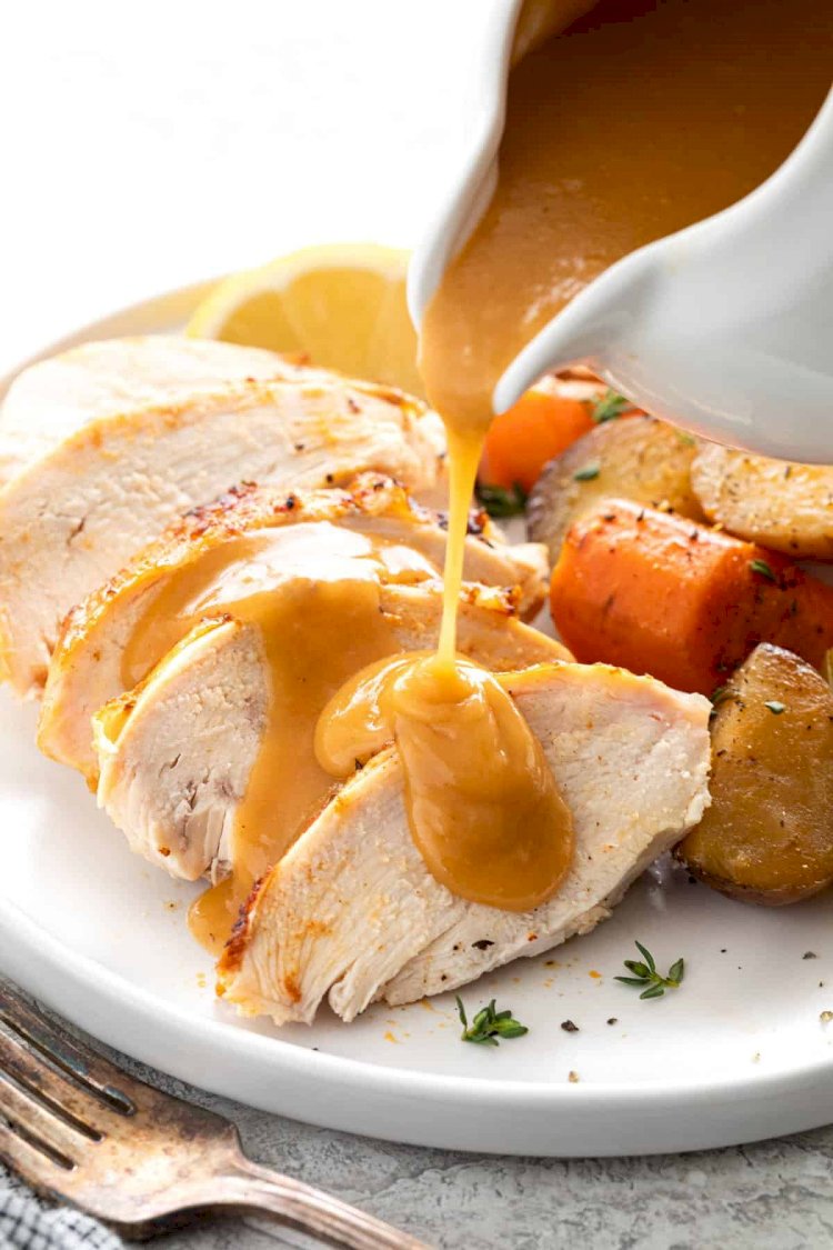 Roasted Turkey with Gravy Recipe