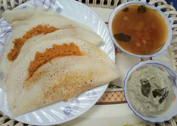 Spicy Carrot Dosa Recipe