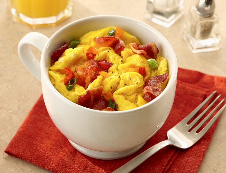 Cheese Omelette In A Mug Recipe