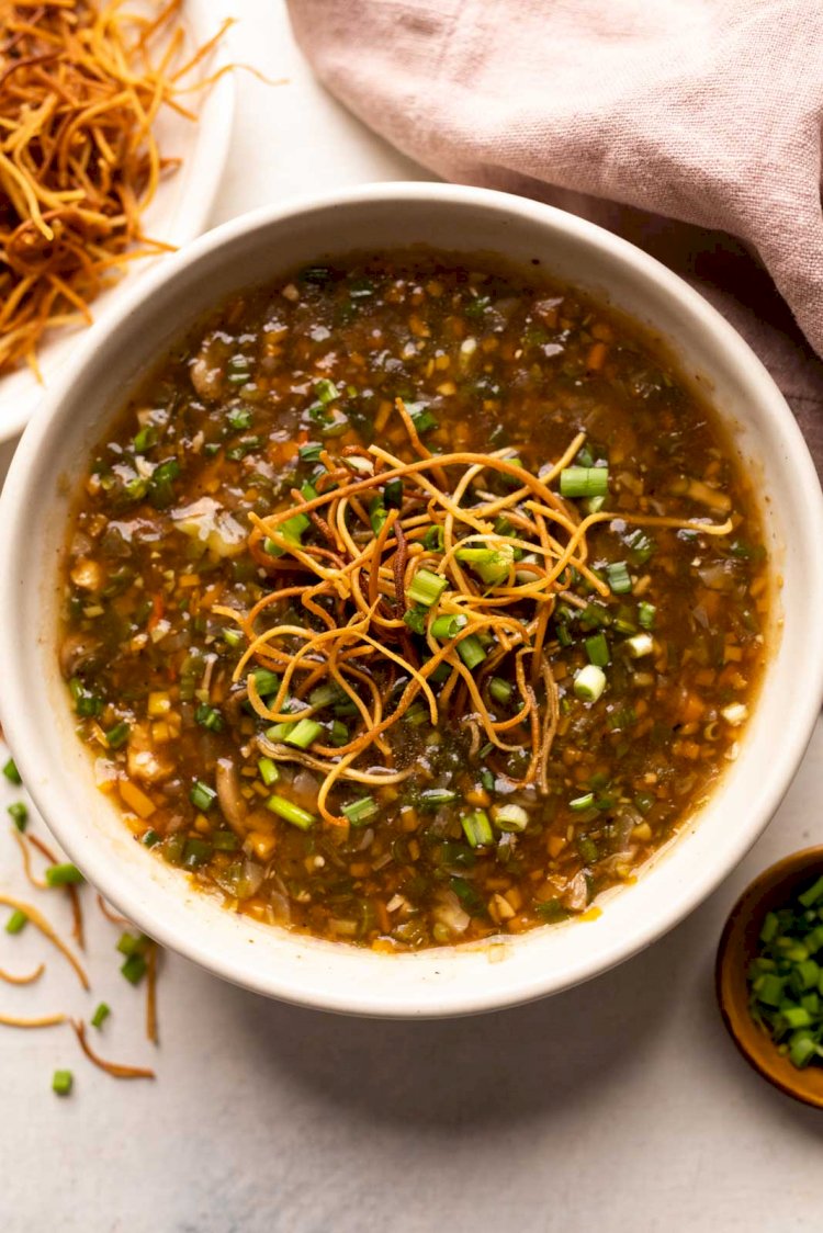 Chicken Manchow Soup Recipe