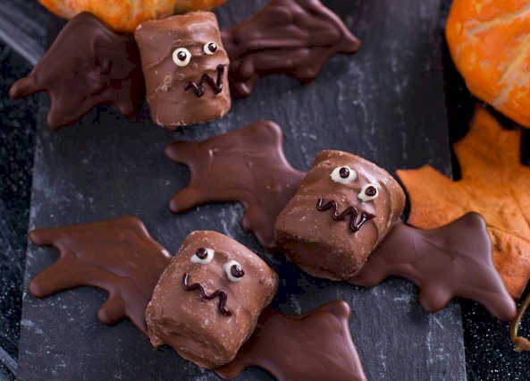 Spooky Energy Bite Bats Recipe