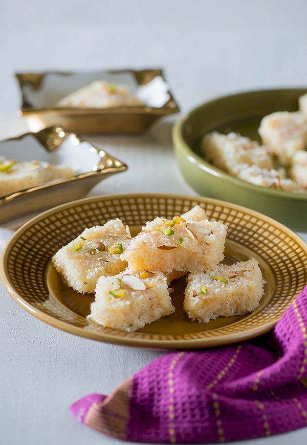 Coconut Barfi Recipe