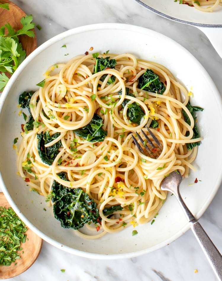 Spaghetti Aglio e Olio Recipe
