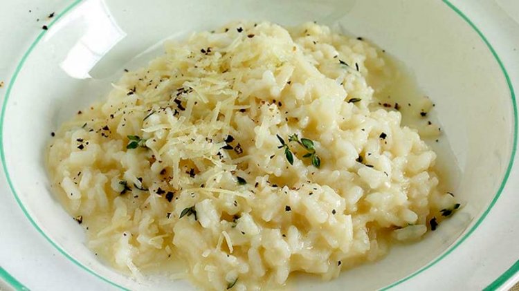 Three Cheese Risotto Recipe