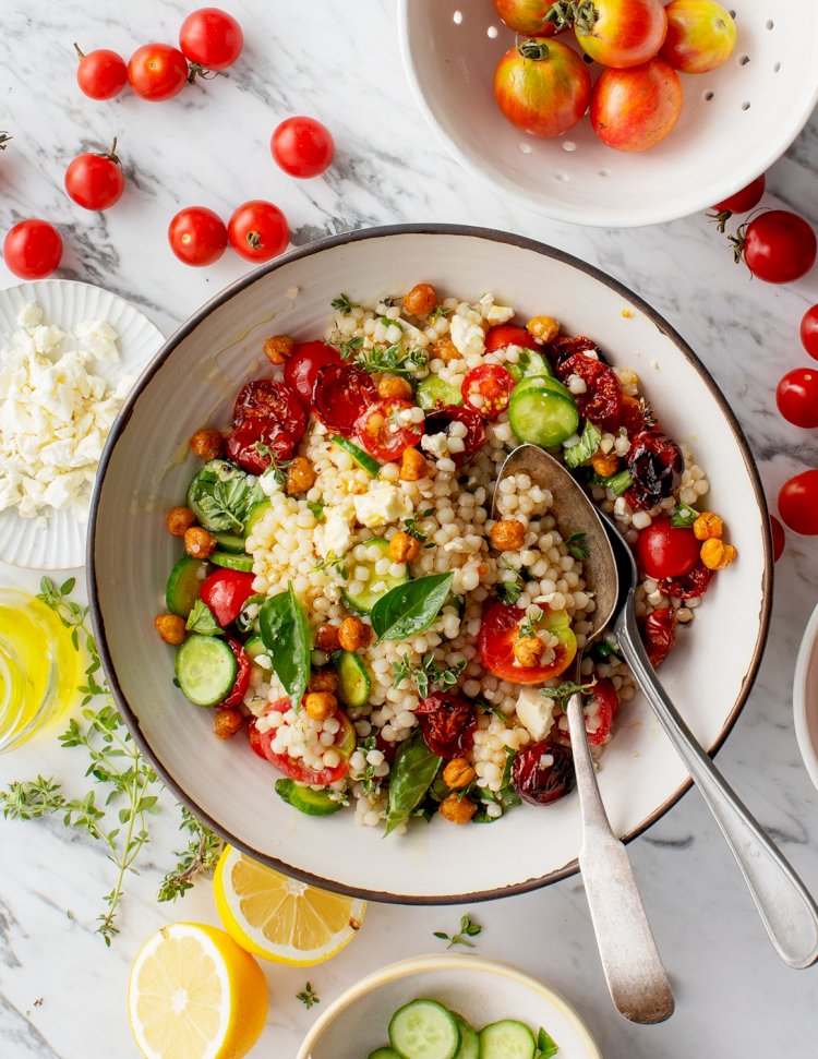 Cherry Tomato Couscous Salad Recipe