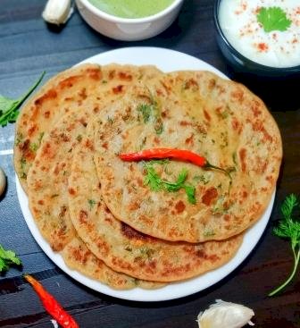 Paratha with liquid dough Recipe