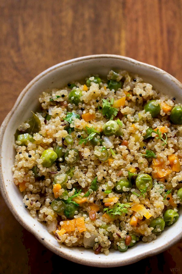 Quinoa Upma Recipe
