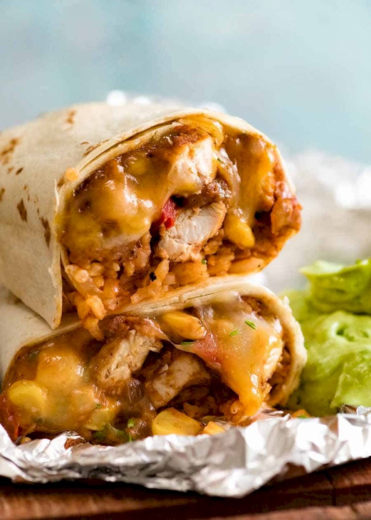 Chicken Burritos Recipe
