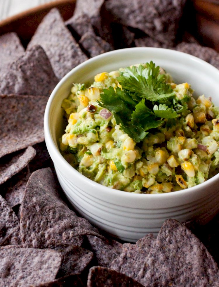 Grilled Corn Guacamole Recipe