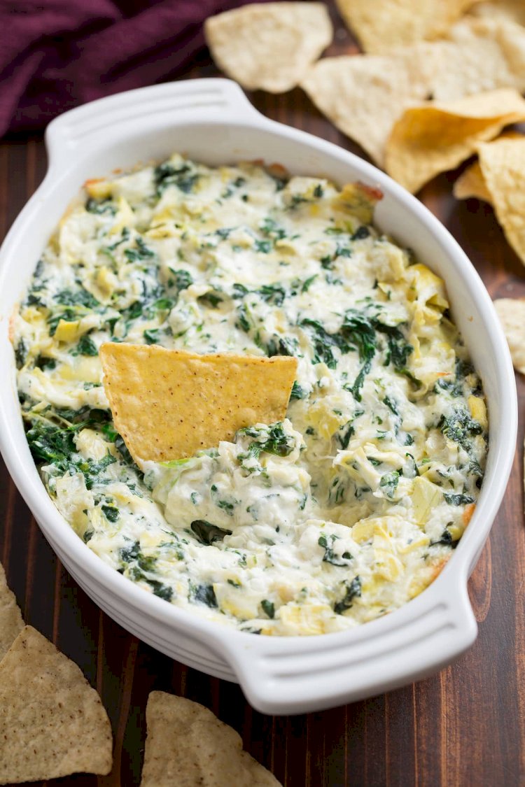 Spinach Cheese Dip Recipe