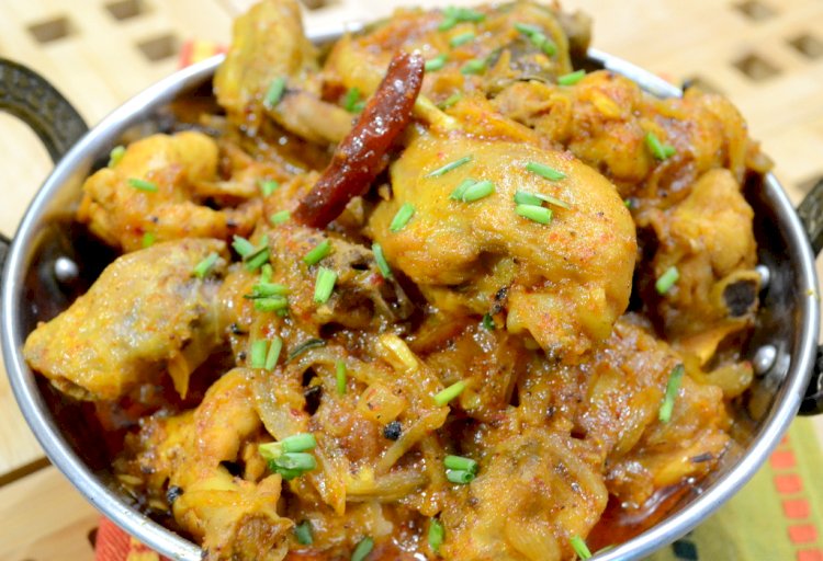 Khade Masale ka Murgh Recipe