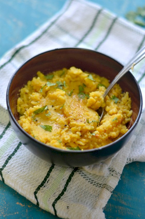 Jain-style Moong Dal Khichdi Recipe