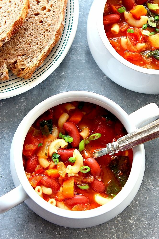 Jain-style Minestrone Soup Recipe