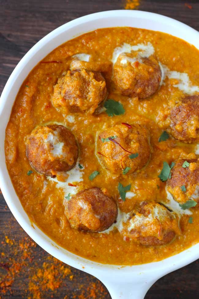 Jain Style Kofta Curry Recipe