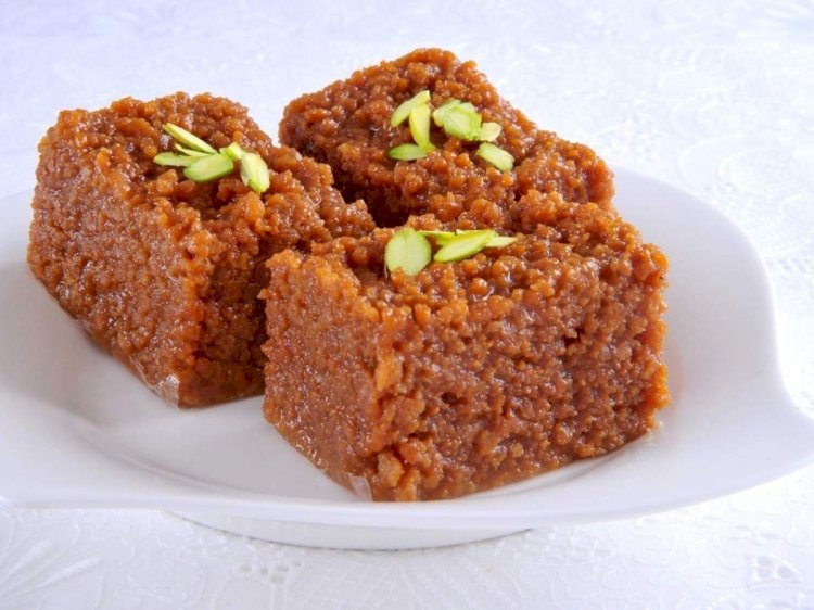 Sugar-free Ragi Burfi Recipe