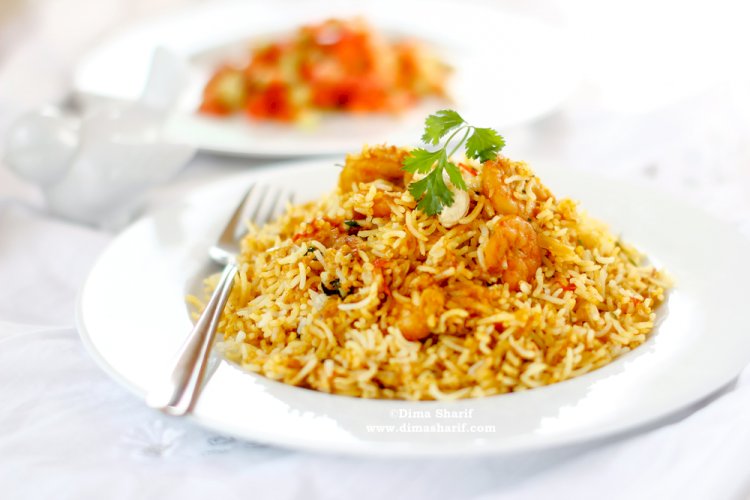 Prawn Machbous Recipe