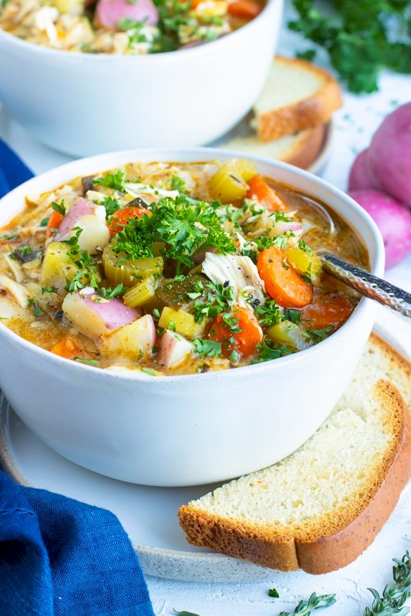 Chicken Veggie Broth Recipe