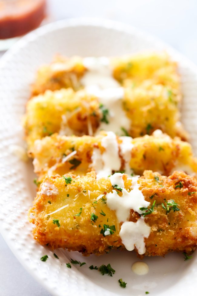 Crumb Fried Mozzarella Recipe
