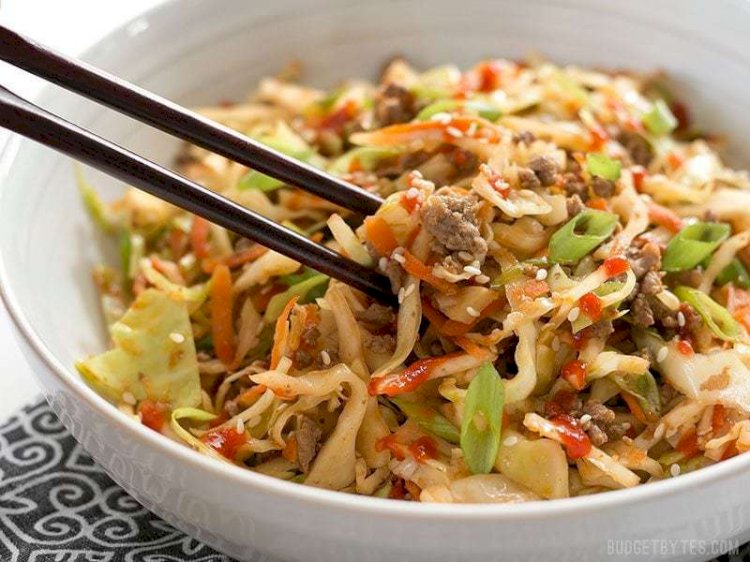 Cabbage and Carrot Poriyal Recipe