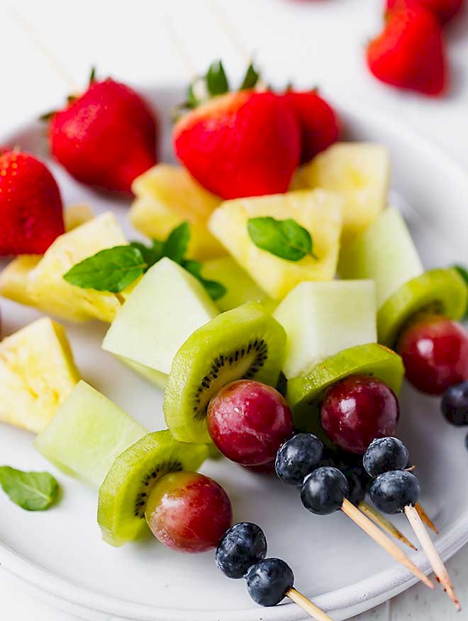 Fresh Fruit Satay Recipe