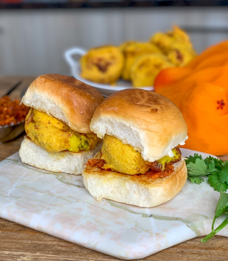 Mumbai-style Vada pav Recipe