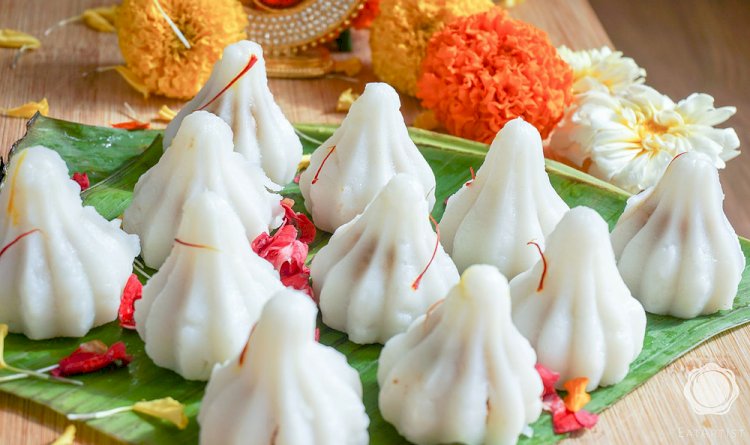 Chocolate Seeded Modak Recipe
