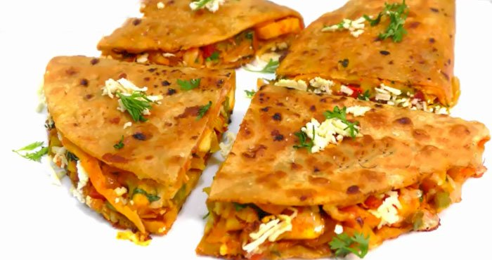 Chapati Sandwich Recipe