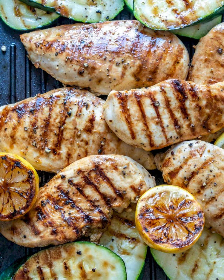 Garlic Grilled Lemon Chicken Recipe