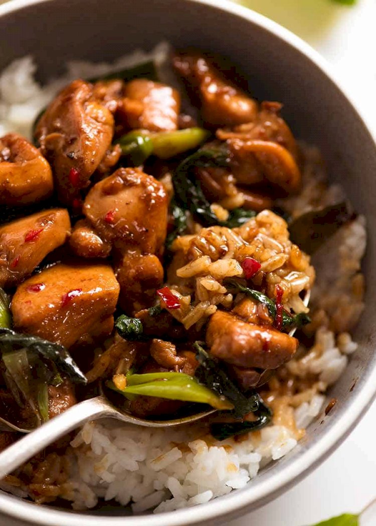 Spicy Basil Chicken Recipe