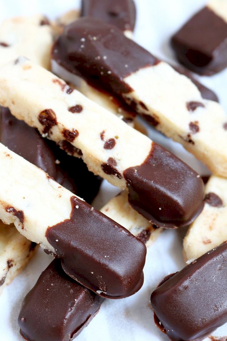 Chocolate Stick Cookies Recipe