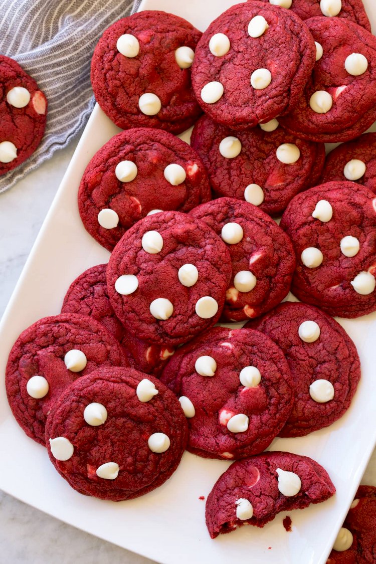 Red Velvet Cookies Recipe